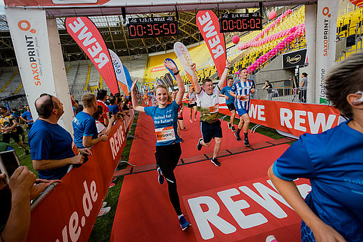 Dresden läuft und feiert wieder bei der REWE Team Challenge